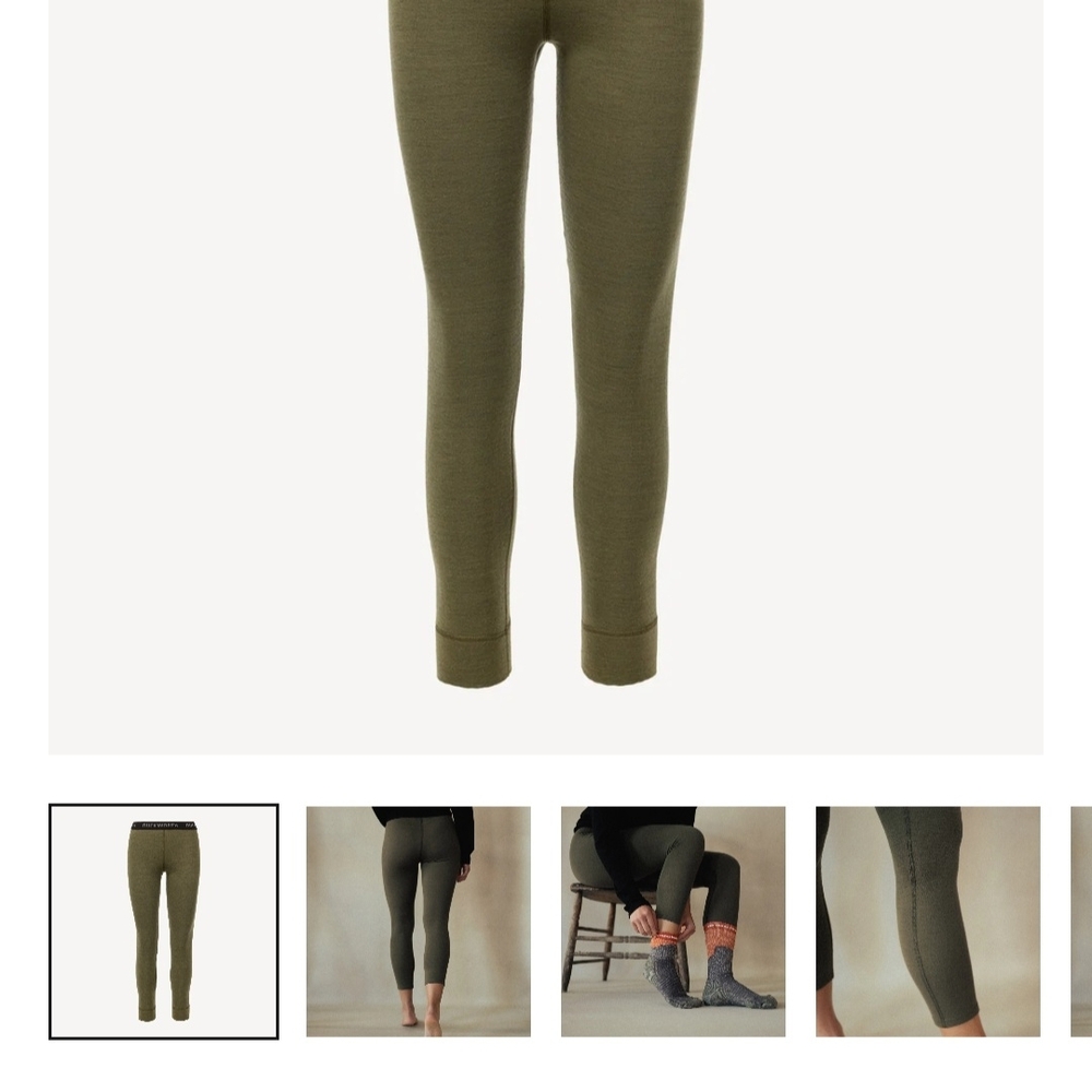 Olive Green Women's Leggings